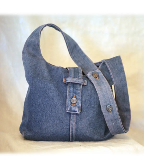 Original Novel Design Creative Jeans Denim Bag Women Patchwork Satchel Shoulder  Handbag Cross Body Tote Bag | Wish